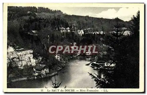 Ansichtskarte AK Le Saut du Doubs Rive Francaise