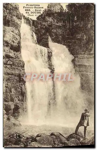 Cartes postales Frontiere Franco Suisse Saut du Doubs