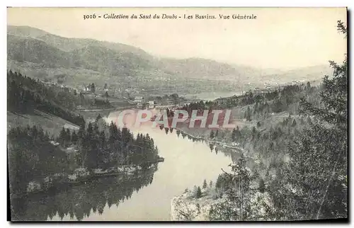 Ansichtskarte AK Collection du Saut du Doubs Les Bassins Vue Generale