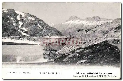 Cartes postales Lac du Grimsel