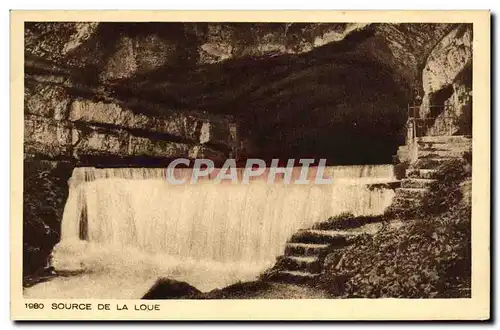 Cartes postales Source de la Loue