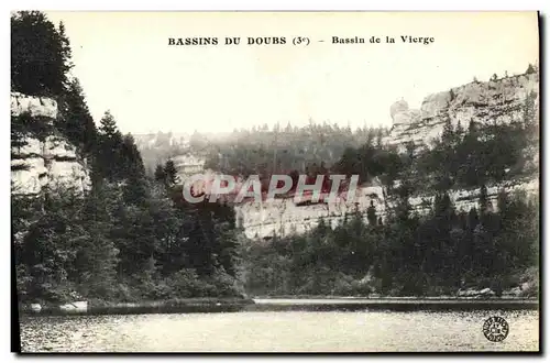 Cartes postales Bassins du Doubs Bassin de la Vierge