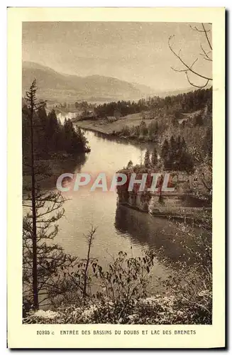 Ansichtskarte AK Entree Des Bassins du Doubs et Lac Des Brenets