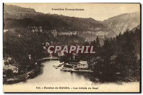 Cartes postales Bassins du Doubs Les Hotels du Saut