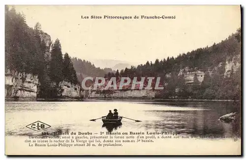 Ansichtskarte AK Bassins du Doubs Bassin ou Bassin Louis Philippe