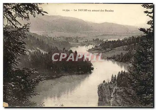 Cartes postales Le Doubs en amont des Bassins