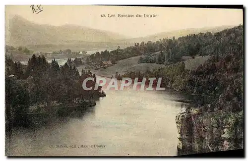 Cartes postales Les Bassins du Doubs