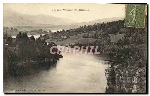 Cartes postales Les Bassins du Doubs