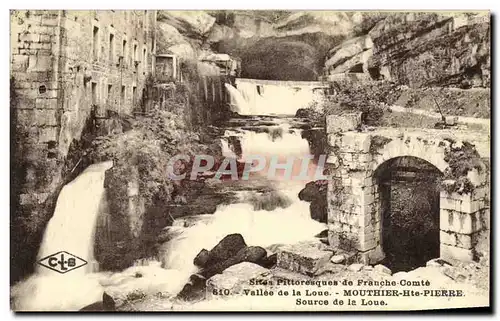 Cartes postales Vallee de la Loue Mouthier Hte Pierre Source de la Loue