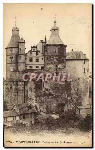 Cartes postales Montbeliard Le Chateau