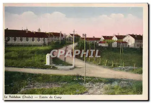 Cartes postales Le Valdahon Entree du Camp Militaria