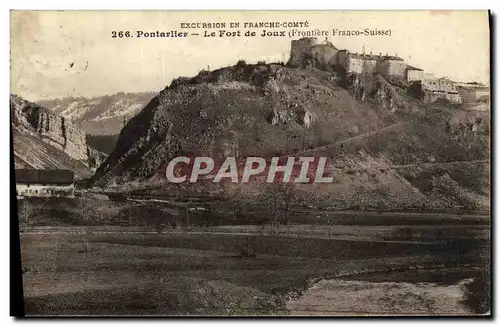 Cartes postales Pontarlier Le Fort de Joux