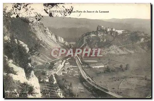 Cartes postales Pontarlier Les Forts de Joux et du Larmont