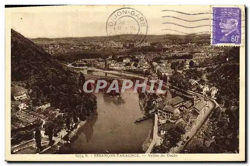 Ansichtskarte AK Besancon Taragnoz Vallee du Doubs