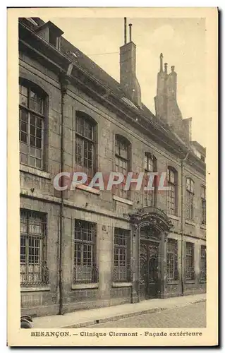 Cartes postales Besancon Clinique Clermont Facade exterieure