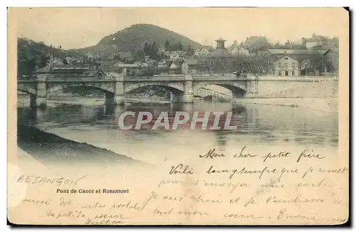 Cartes postales Pont de Canot et Rosemont