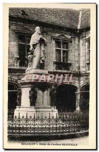 Ansichtskarte AK Besancon Statue du Cardinal Granvelle