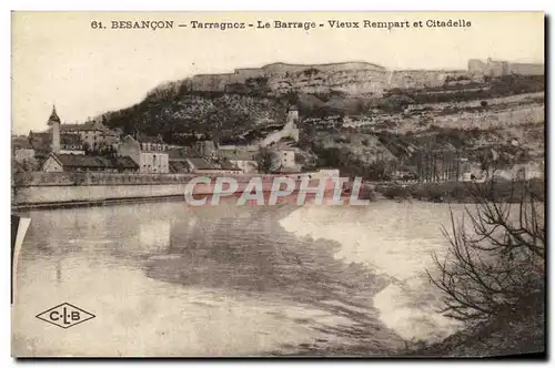 Cartes postales Besancon Tarragmoz Le Vrrage Vieux Rempart et Citadelle