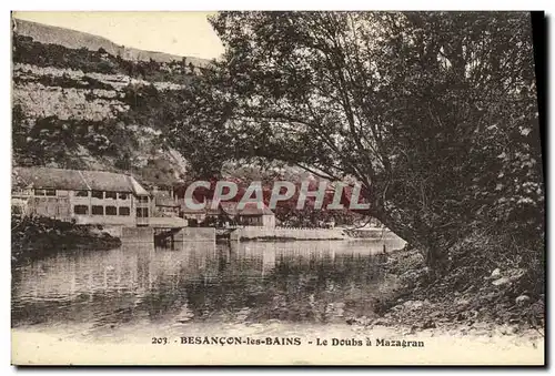 Ansichtskarte AK Besancon Les Bains Les Doubs a Mazagran