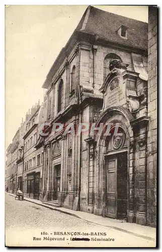 Cartes postales Besancon Les Bains Rue Megevand Seminaire