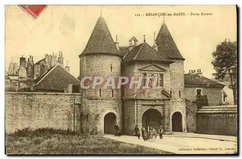 Cartes postales Besancon les Bains Porte Rivotte