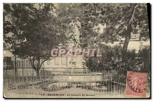 Cartes postales Besancon Le Square St Amour