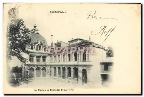 Cartes postales Besancon Le Kursaal et Ecole des Beaux Arts