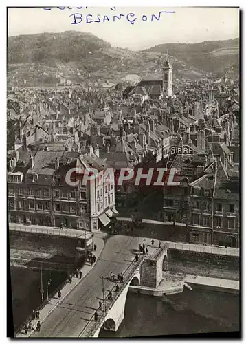 Cartes postales Besancon Les Bains Vue generale prise de l eglise de la Madeleine