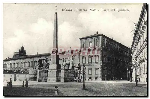 Ansichtskarte AK Roma Palazzo Reale Piazza del Quirinale
