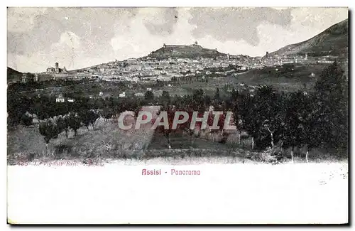 Cartes postales Assisi Panorama