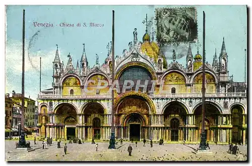 Cartes postales Venezia Chiesa di S Marco