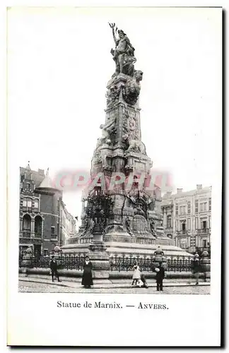 Cartes postales Statue de Marnix Anvers