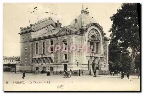 Cartes postales Evreux Le Theatre