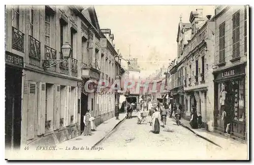 Cartes postales Evreux La Rue de la Harpe