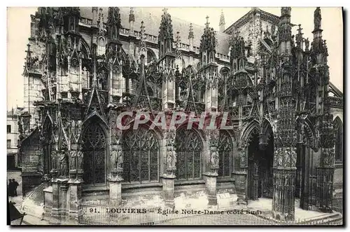 Ansichtskarte AK Louviers Eglise Notre Dame