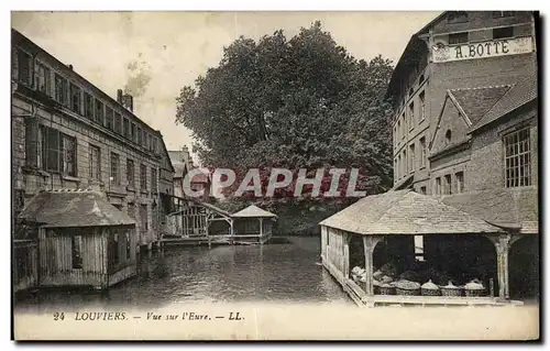 Cartes postales Louviers Vue sur l Eure