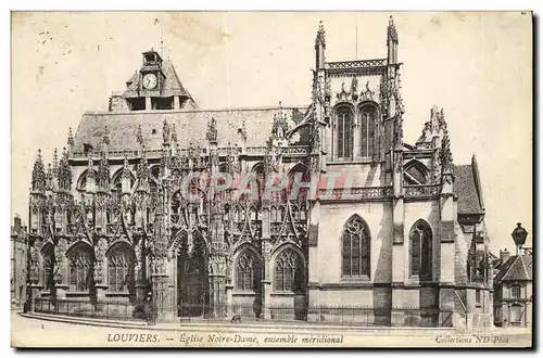 Ansichtskarte AK Louviers Eglise Notre Dame ensemble meridional