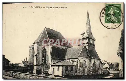 Ansichtskarte AK Louviers Eglise Saint Germain