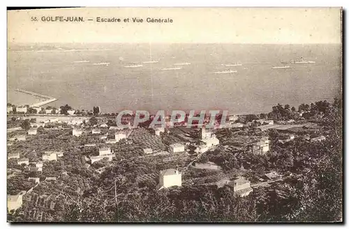 Ansichtskarte AK Golfe Juan Escade et vue Generale Bateaux