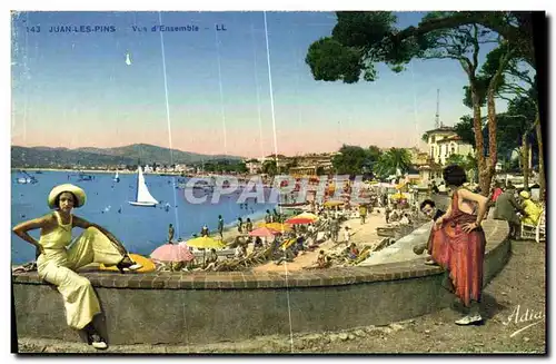 Cartes postales Juan les Pins Vue d Ensemble