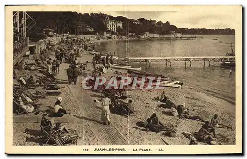 Cartes postales Juan les Pins La Plage