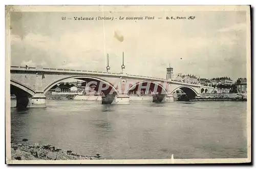 Cartes postales Valence Le nouveau Pont