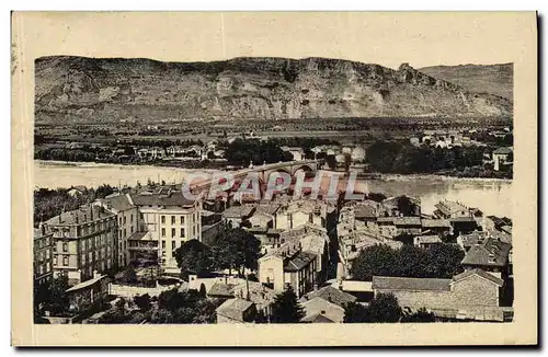 Cartes postales Valence Le port et le rocher de Crussol