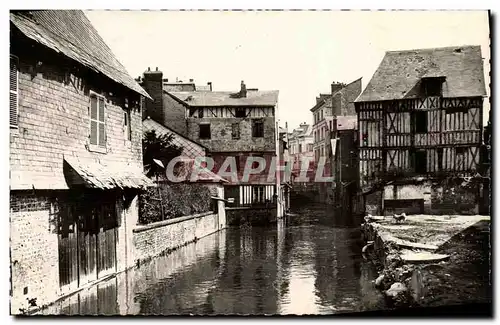 Cartes postales Pont Audemer Vue pittoresque d un bras d ela Risle