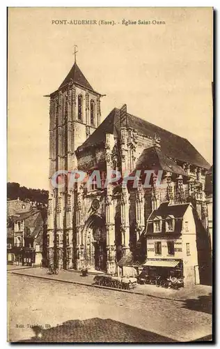 Cartes postales Pont Audemer Eglise St Ouen