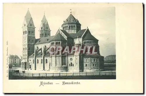 Cartes postales Munchen Bennokirche