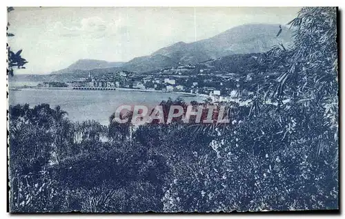 Cartes postales Menton Vu des Jardins de Garavau