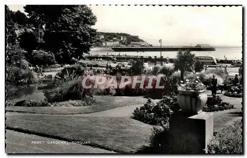 Moderne Karte Abbey Gardens Torquay