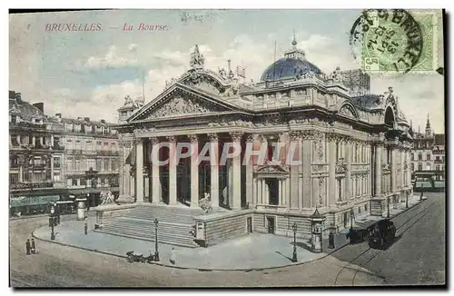 Cartes postales Bruxelles La Bourse