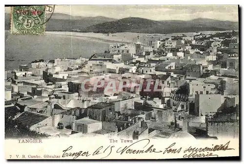 Ansichtskarte AK Tangier The Town Maroc